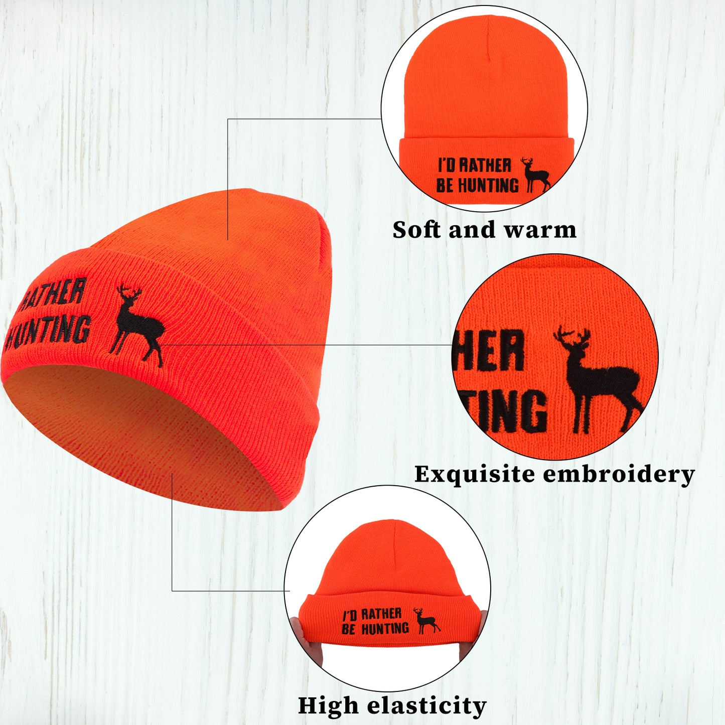 GOAUS Hunting Gifts for Men, Funny Hat and Socks for Him, Father Dad Boys Grandpa Unique Stocking Stuffers…